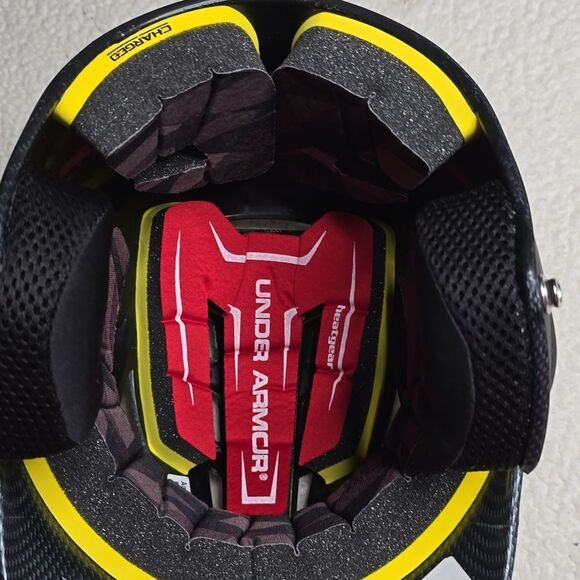 New Under Armour Senior Converge Shadow Matte Baseball Batting Helmet - Picture 9 of 10